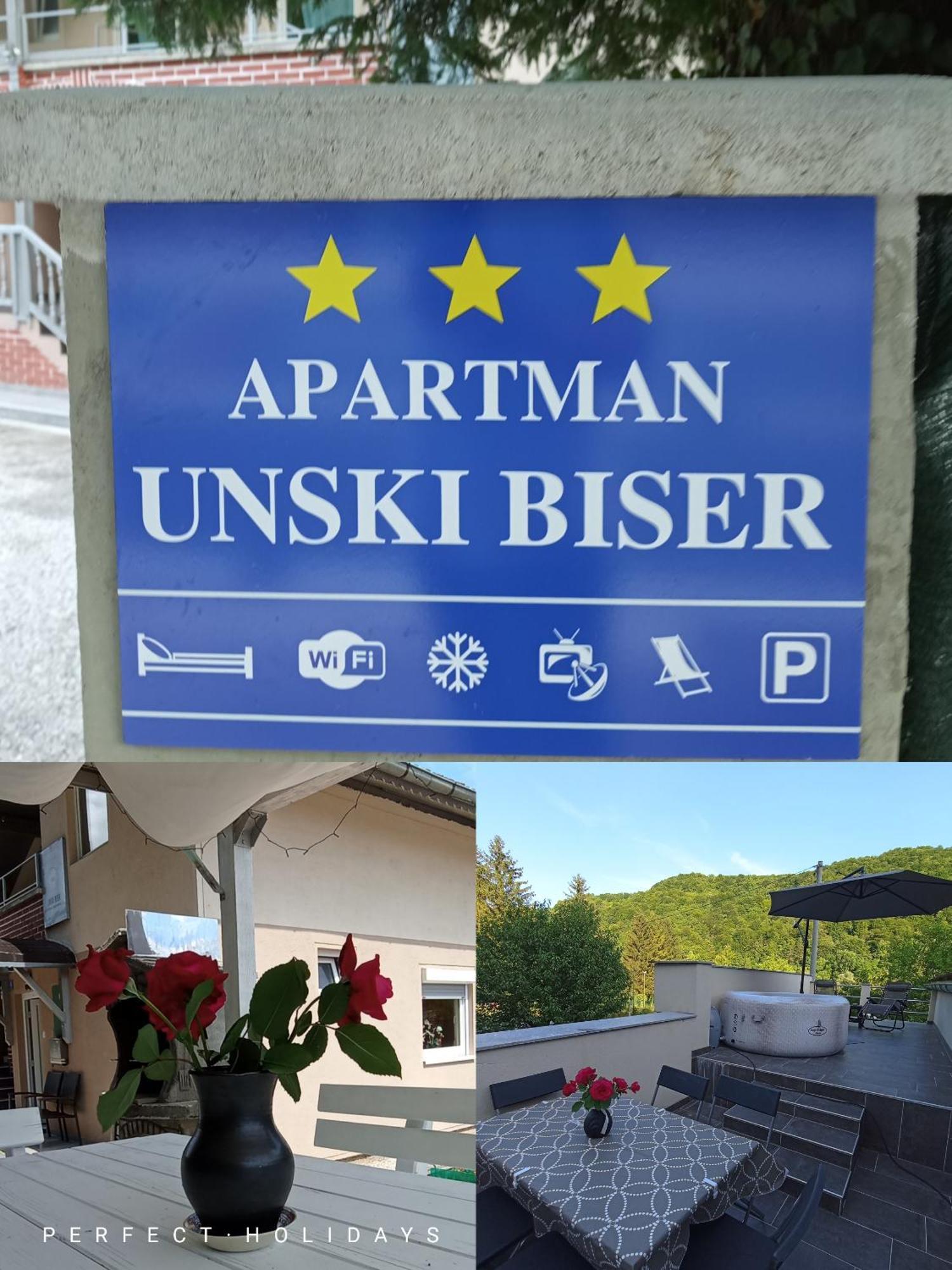 Apartmani Unski Biser Cazin Exteriér fotografie